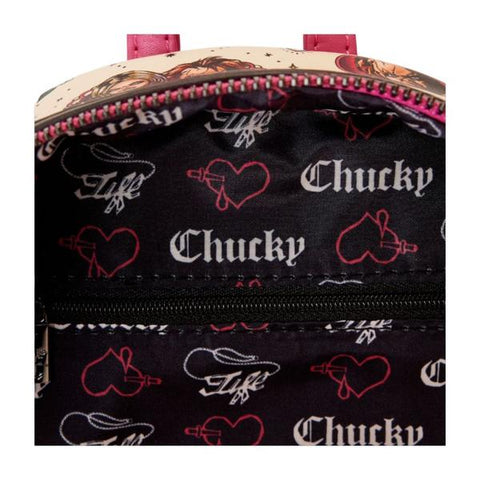Image of Loungefly Bride of Chucky - Valentines US Exclusive Mini Backpack