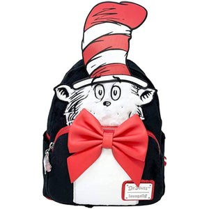 Loungefly Dr Seuss - Cat in the Hat Faux Fur Cosplay Backpack