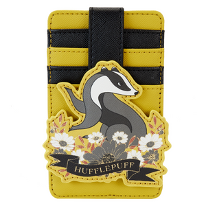 Loungefly Harry Potter - Hufflepuff House Floral Tattoo Cardholder