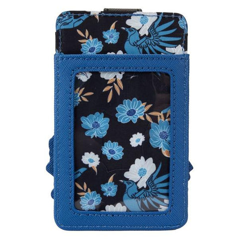 Image of Loungefly Harry Potter - Ravenclaw House Floral Tattoo Cardholder