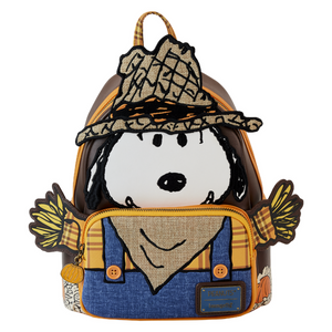 Loungefly Peanuts - Snoopy Scarecrow Cosplay Mini Backpack