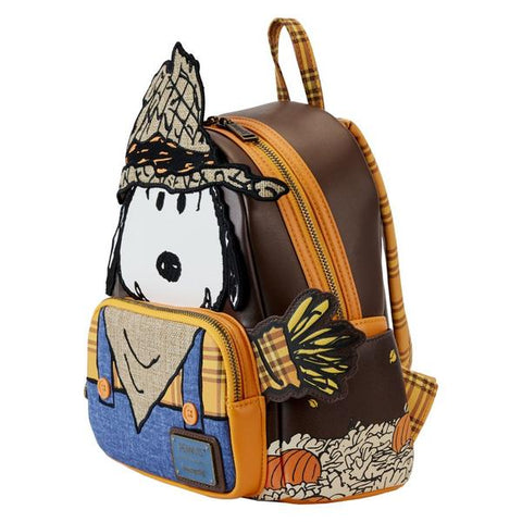 Loungefly Peanuts - Snoopy Scarecrow Cosplay Mini Backpack