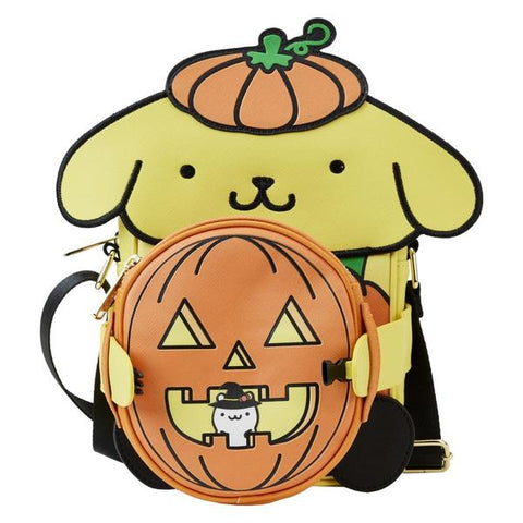 Image of Loungefly Sanrio - Pompompurin Halloween Crossbuddies Crossbody Bag