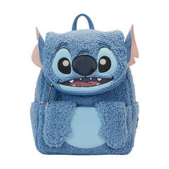 Loungefly - Lilo & Stitch - Plush Sherpa Cosplay Mini Backpack