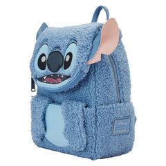 Loungefly - Lilo & Stitch - Plush Sherpa Cosplay Mini Backpack