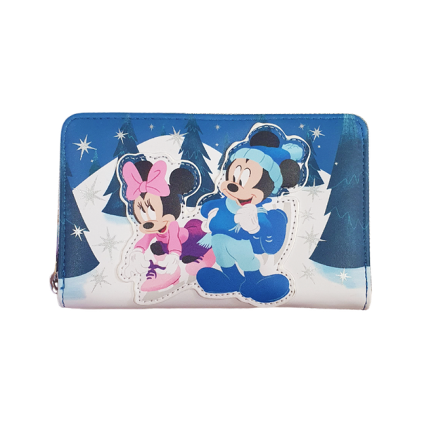 Loungefly Disney - Mickey & Minnie Winter Scene Purse