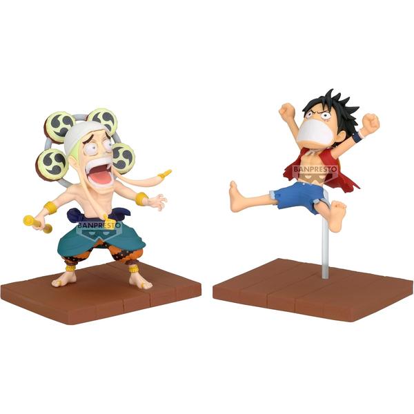 One Piece - World Collectable Figure Log Stories - Monkey D. Luffy & Enel