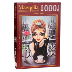 Magnolia Audrey Romi Lerda Special Edition 1000pc Jigsaw Puzzle