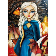 Magnolia Mother of Dragons Romi Lerda 1000pc Jigsaw Puzzle