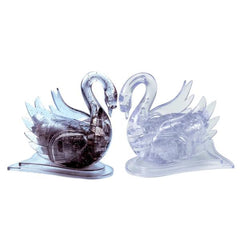 3D Crystal Puzzle - Clear Swan