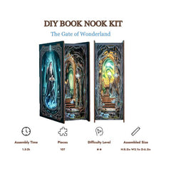 CuteBee The Gate of Wonderland DIY Book Nook Kit