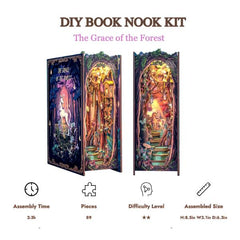 CuteBee The Grace of the Forest DIY Book Nook Kit