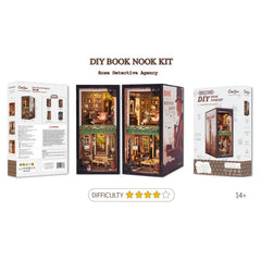 CuteBee Rose Detective Agency DIY Book Nook Kit