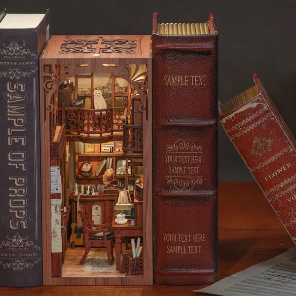 CuteBee The Secret Rhythm DIY Book Nook Kit