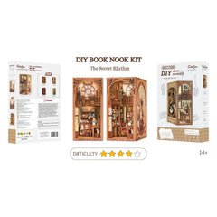 CuteBee The Secret Rhythm DIY Book Nook Kit