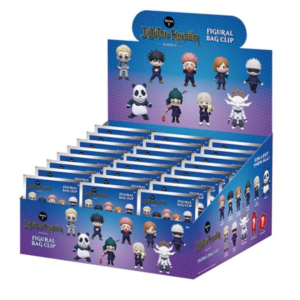 Jujutsu Kaisen – 3D PVC Bag Clips Series 7 Blind Bag