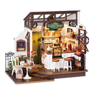 Robotime DIY Mini House No 17 Cafe - NEW