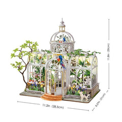 Robotime DIY Mini House Advanced Oxygen Oasis Wooden Kit