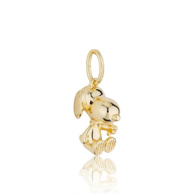 Couture Kingdom Peanuts Snoopy Pilot Charm Gold Plated