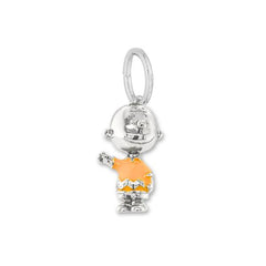 Couture Kingdom Peanuts Charlie Brown Charm Silver Plated