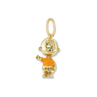 Couture Kingdom Peanuts Charlie Brown Charm Silver Plated