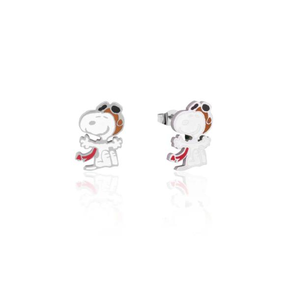Couture Kingdom ECC Peanuts Snoopy Enamel Stud Earrings