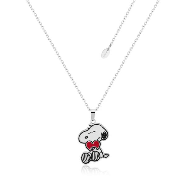 Couture Kingdom ECC Peanuts Snoopy Heart Enamel Necklace