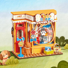 Robotime DIY Mini Store Pawfect Pet Shop