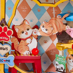 Robotime DIY Mini Store Pawfect Pet Shop