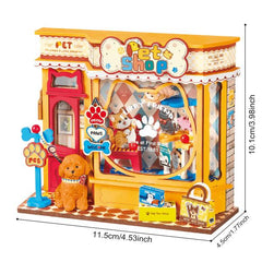 Robotime DIY Mini Store Pawfect Pet Shop