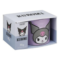 Kuromi Embossed Mug