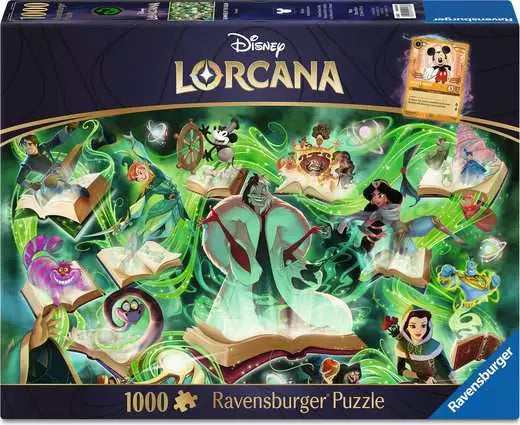 Ravensburger - Disney Lorcana Emerald Puzzle 1000 Pieces