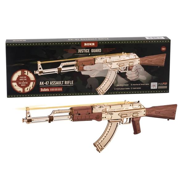 Robotime ROKR DIY Kit - Ak-47 Assault Rifle