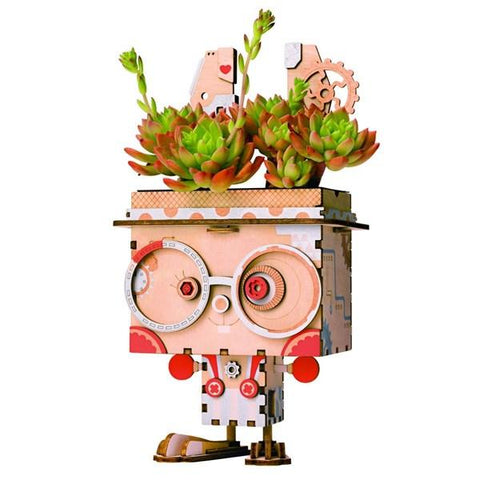 Image of Robotime DIY Flowerpot Bunny