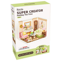Robotime DIY Superstore Holiday Tea Time