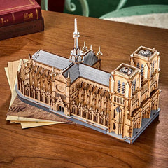 Robotime DIY Window Twin Tower Cathedral