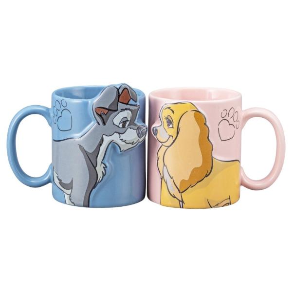 Disney - Lady & the Tramp Pair Mugs