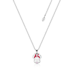 Couture Kingdom Disney - ECC Minnie Mouse Enamel Necklace Silver
