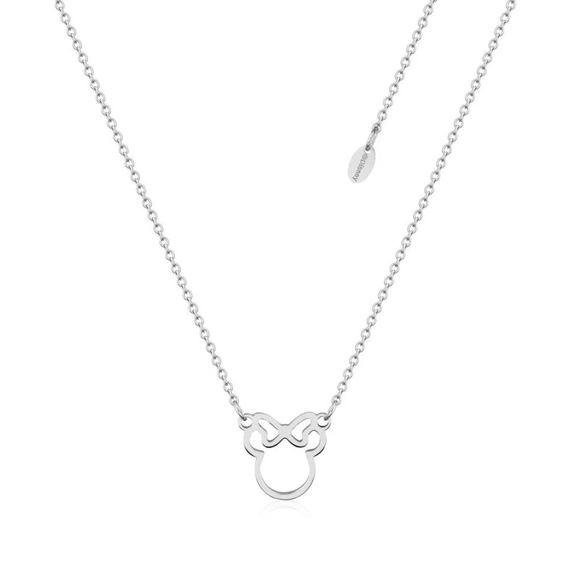 Disney Couture Kingdom ECC Minnie Mouse Outline Necklace