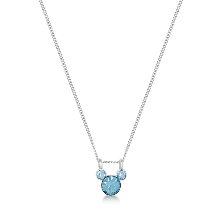 Couture Kingdom Disney - ECC Mickey March Birthstone Necklace S