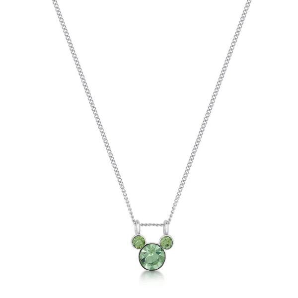 Couture Kingdom Disney - Mickey August Birthstone Necklace