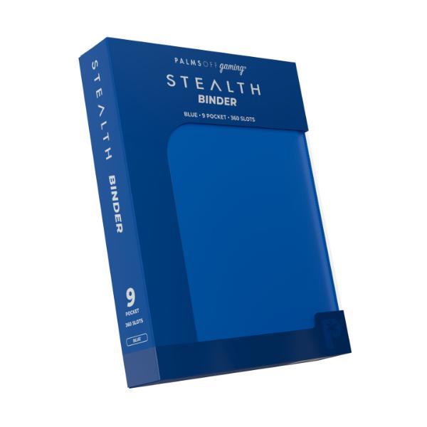 Palms Off Collector's Series 9 Pocket Zip Binder - Blue