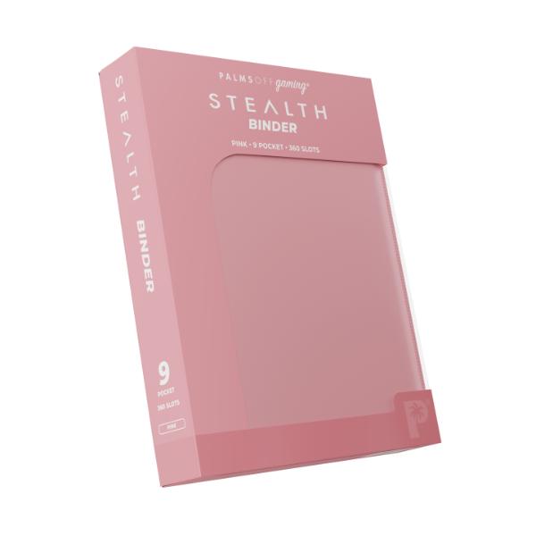 Palms Off Collector's Series 9 Pocket Zip Binder - Pink