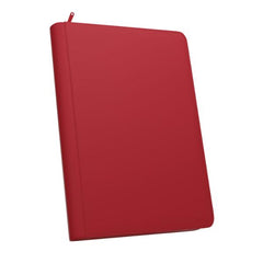 Stealth 9 Pocket Zip Binder - Red