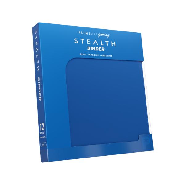 Palms Off Stealth 12 Pocket Zip Binder - Blue