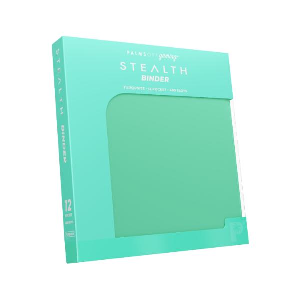 Palms Off Collector's Series Top Loader Zip Binder - 9 Pocket - Turquoise