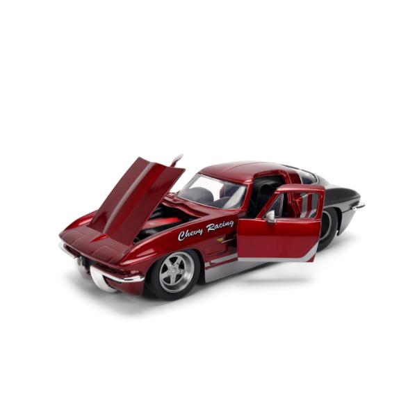 Big Time Muscle - 1963 Chevrolet Corvette 1:24 Scale Diecast Vehicle