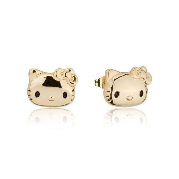 Couture Kingdom Sanrio - Hello Kitty Stud Earrings Gold Plated