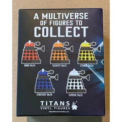 Doctor Who - Strategist Dalek Titans 6.5in Vinyl Figure - Blue