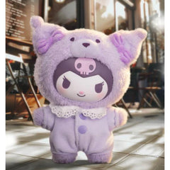 Sanrio Characters Latte Baby Series Plush Keychain Blind Box